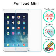 Премиум Закаленное стекло для Apple iPad Mini 1 2 3 9H стеклянная Защитная пленка для iPad Mini 3 2 1 защита экрана 7,9" 2024 - купить недорого