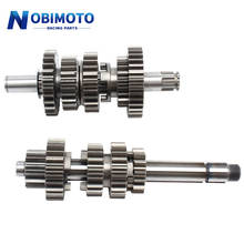 Motorcycle Gear Box Main Counter Shafts For Zongshen 2V Z190 190cc Pit Dirt Bike the engine code No.: ZS1P62YML-2 2024 - buy cheap