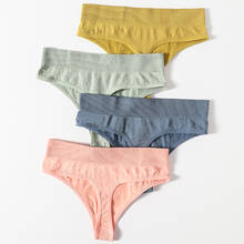 Sexy G-string Thong Women's Underwear Female Panties Elastic Bikini Panty Soft Lingerie Intimate Sexy Briefs T-Back Thongs 2024 - buy cheap