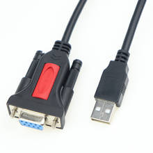 Adaptador USB a RS232 con Chipset PL2303, USB 2,0 macho a RS232 hembra, Cable convertidor de serie DB9 de 1,5 M, compatible con Windows 10, Mac OS 2024 - compra barato