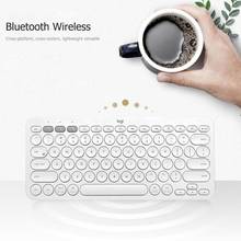 Logitech K380 Wireless Bluetooth Keyboards Portable Multi Device Wireless Keyboard for Smartphone and Tablet Support Bluetooth 2024 - купить недорого