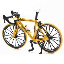 1:10 liga diecast metal bicicleta de estrada modelo ciclismo brinquedos para crianças presentes veículos brinquedo para crianças 2024 - compre barato