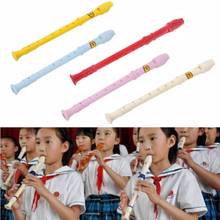 Пластиковый инструмент музыкальный сопрано рекордер длинная флейта 8 отверстий M5TC 2024 - купить недорого