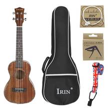 Correia para ukulele, instrumento de música com corda, 23 polegadas, em mogno, elegante, ukelele com bolsa 2024 - compre barato