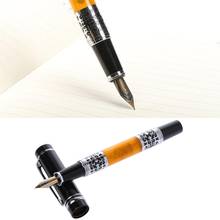 SILVER FLOWER AMBER CELLULOID ROLLER Fountain PEN FOUNTAIN PEN FOR BEST GIFT 2024 - buy cheap