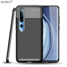 For Xiaomi Mi 10 Pro 5G Case Soft Silicone Shockproof Bumper Carbon Fiber Cover For Xiaomi Mi 10 Phone Case For Xiaomi Mi 10 Pro 2024 - buy cheap