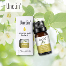 Unclin-Caja de regalo de aceites esenciales, máquina de aromaterapia, aceite de jazmín, tomillo, hierba de limón, incienso, Perfume, 10ML 2024 - compra barato