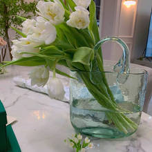 Ваза для украшения стола, декоративная ваза для гостиной, настольные украшения, Скандинавская Цветочная ваза 2024 - купить недорого