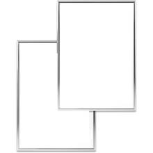 2 Photo Frames, A3 Silver Photo Frame, with Non-Breakable Plexiglass, Family Photo/Poster Photo Frame, 30X42 CM 2024 - buy cheap