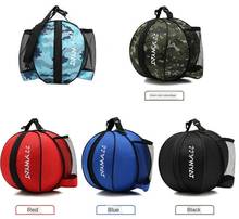 Bolsa de basquete bolsa esportiva universal futebol voleibol mochila formato redondo ajustável alça de ombro mochilas de armazenamento 2024 - compre barato