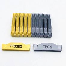 10PCS TDC3 TT9030 TDC3 TT9080 High-quality carbide slotting blade 3MM machine tool accessories CNC lathe parts tool TDC3 2024 - buy cheap