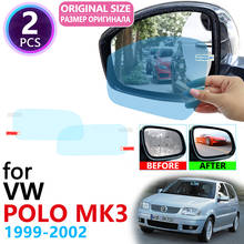 Película protetora para retrovisor de carro, para volkswagen vw polo mk3 6n2 1999 2000 2001, anti-chuva, espelho retrovisor completo 2024 - compre barato