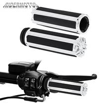 Motorcycle Electronic Throttle 1''25mm Handle Bar Hand Grips Chrome For Harley Softail Slim Touring Street Road Glide Breakout 2024 - buy cheap