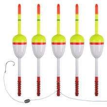 30Pcs Fishing Floats 6g slip bobber Barguzinsky Fir Vertical Buoy Crappie Panfish Oval Stick floating Float Fishing Bobbers 2024 - купить недорого