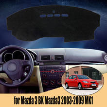 Dash Cover Mat Dashmat Dashboard Cover Protective Sheet Carpet for Mazda 3 BK Mazda3 2003-2009 MK1 Styling 2024 - buy cheap