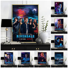 Filme riverdale temporada série de tv mostrar cartaz e cópias da arte da parede pintura em tela do vintage imagem da parede para sala estar decoração casa 2024 - compre barato