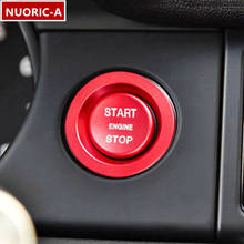 START ENGINE STOP Buttons Sequins Decoration Cover Trim Aluminum Alloy For Land Rover Range Rover Sport/Discovery 4/5/Jaguar 2024 - buy cheap