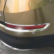Fit For Skoda Kodiaq 2017 2018 ABS Plastic Chrome Car rear fog lampshade Cover Trim car styling accessories 2pcs 2024 - buy cheap