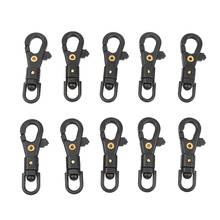 10pcs Plastic Outdoor Swivel Snap Hook For Weave Paracord Lanyard Quick Release Buckles 2024 - buy cheap