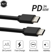 USB 3.1 Type C to USB C Cable for Samsung S10 S9 Note 8 9 87W PD Quick Charge 4.0 5A USB-C Fast Charger Cable for MacBook Pro 2024 - buy cheap