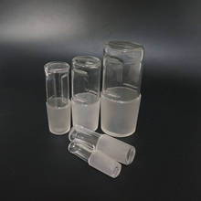 Tapón hueco de vidrio para laboratorio, tapones de molienda de boca estándar para frasco, experimento escolar, 1 ud., 14 #19 #24 #29 #34 # 2024 - compra barato