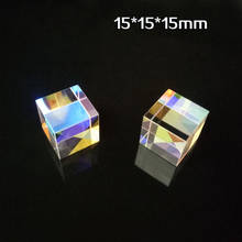 Espejo con forma de cubo de ciencia cúbica para fotografía, luz de arcoíris con prisma hexagonal, regalo creativo 2024 - compra barato