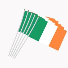 5pcs Irish National Flags Country Stick Flags Banners For Grand Opening,Olympics,Sports Clubs,Festival Events 2024 - buy cheap