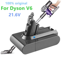 Replace Vacuum Cleaner Battery for Dyson V6 DC58 DC59 DC62 DC74 Absolute Fluffy Animal Pro 21.6v 9800mAh Rechargeable Bateria 2024 - buy cheap