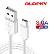 USB Type C Cable For Samsung S10 Huawei P30 Pro Charge Type-C Mobile Phone Charging Wire USB C Cable for Samsung S9 S8 2024 - buy cheap