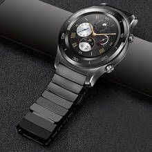 Correa de cerámica para reloj Samsung Galaxy 3, banda de cerámica de 22mm, 20mm, 45mm, 41mm, Amazfit Gtr 2, Huawei Watch GT 2, 46MM, 42MM 2024 - compra barato
