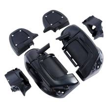 Motorcycle Unpainted Black Lower Vented Leg Fairings For Harley Touring Road King Street Glide Electra Glide 1983-2013 2024 - buy cheap