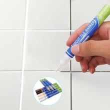 1pc Gap Repair White Tile Refill Grout Pen Waterproof Mouldproof Filling Agents Wall Porcelain Bathroom Paint Cleaner 2024 - buy cheap