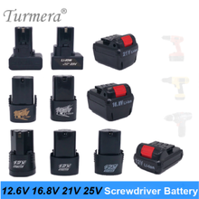 Electric Drill Battery 12v 16.8v 21v 25v Screwdriver Lithium Battery Cordless Screwdriver Charger Battery for Power Tools 2024 - buy cheap