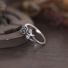 3D Rose Ring Courtship Engagement Wedding Party Jewelry Women Engagement Party Jewelry Accessories Gift 2024 - buy cheap