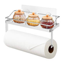 Stainless Steel Storage Rack Wall-mounted Towel Paper Tissue Seasoning Holder Shelf for Bathroom Kitchen 2024 - buy cheap