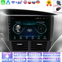 Radio Multimedia con GPS para coche, reproductor de vídeo con Android, 2Din, 2 + 32G, para Subaru Forester 3 SH 2007-2013, unidad principal, SIN Dvd 2024 - compra barato