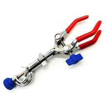 Lab Clamp 3 Prong Finger Style Laboratory 360°Swivel Type Rubber-Coated Head 2024 - buy cheap