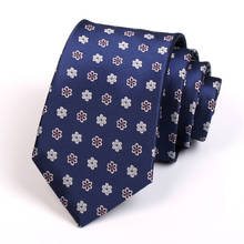 Men's Classic Business Tie 2020 New Design High Quality 7CM Blue Ties For Men Fashion Formal Neck Tie Business Suit Work Necktie 2024 - buy cheap