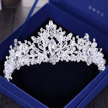 Crystal Pearl Wedding Tiara for Bride Tiaras and Crowns Pearl Headbands for Women Porm Headpiece Bridal Wedding Diadem ML855 2024 - buy cheap