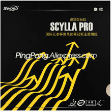 SWORD SCYLLA PRO (Offensive Pips-long) Table Tennis Rubber (Topsheet, OX) Sword Ping Pong Rubber without Sponge 2024 - buy cheap
