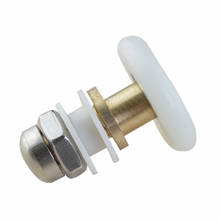 Free Shipping 25mm Eccentric Wheel Shower Room Pulley Bathroom Sliding Glass Door Roller Household Repair Hardware Part 2024 - buy cheap