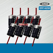 ANLB-batería de litio industrial PLC con pines, ANLB ER14250 ER 14250 CR14250SL 1/2 AA 1/1200mAh 2AA 3,6 V, 8 Uds. 2024 - compra barato