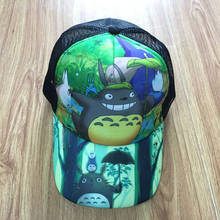 Anime My Neighbour Totoro Baseball Cap Peaked Snapback Trucker Mesh Sun Hat 2024 - buy cheap