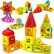 77-402pcs 3d Diy Magnetic Building Blocks Designer Construction Toys Set Model Magnet Educational Hobbies Toys Or Children Gifts 2024 - buy cheap