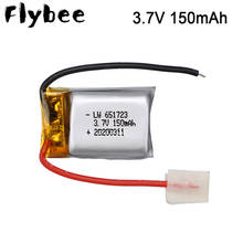 3.7V 150mAh 20C Li-po Battery For Syma S107 S107G S107-19 Skytech M3 Airplane Helicopter Drone Lithium Battery 651723 2024 - buy cheap