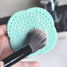 Silicone Cleaning Brush Pad Doormat Washing Brush Cosmetic Tools Eyebrow Brushes Cleaning Tool Scrubber Board Makeup Cleaning 2024 - buy cheap