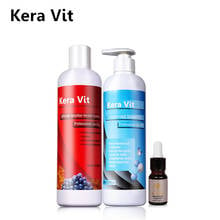 Keravit-Tratamiento de queratina para reparación y cabello liso profesional, champú purificador de 500ml y aceite de Aragn de 10ml, el más vendido 2024 - compra barato