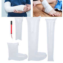 Tornozelo perna braço fratura splint suporte inflável cinta fratura lesão estabilizador terapia ajuda de emergência ajuda médica cintas 2024 - compre barato