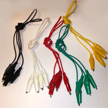 Alligator Clips Test Line Double-ended Crocodile Clips Test Jumper Electrical Wire Clip 40cm 10PCS/Set 2024 - buy cheap