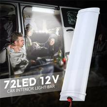 Free Shipping 12V LED Interior Lights Roof Ceiling Light for RV Camper Trailer Motorhome Van lamp light bulbs Wholesale CSV 2024 - buy cheap